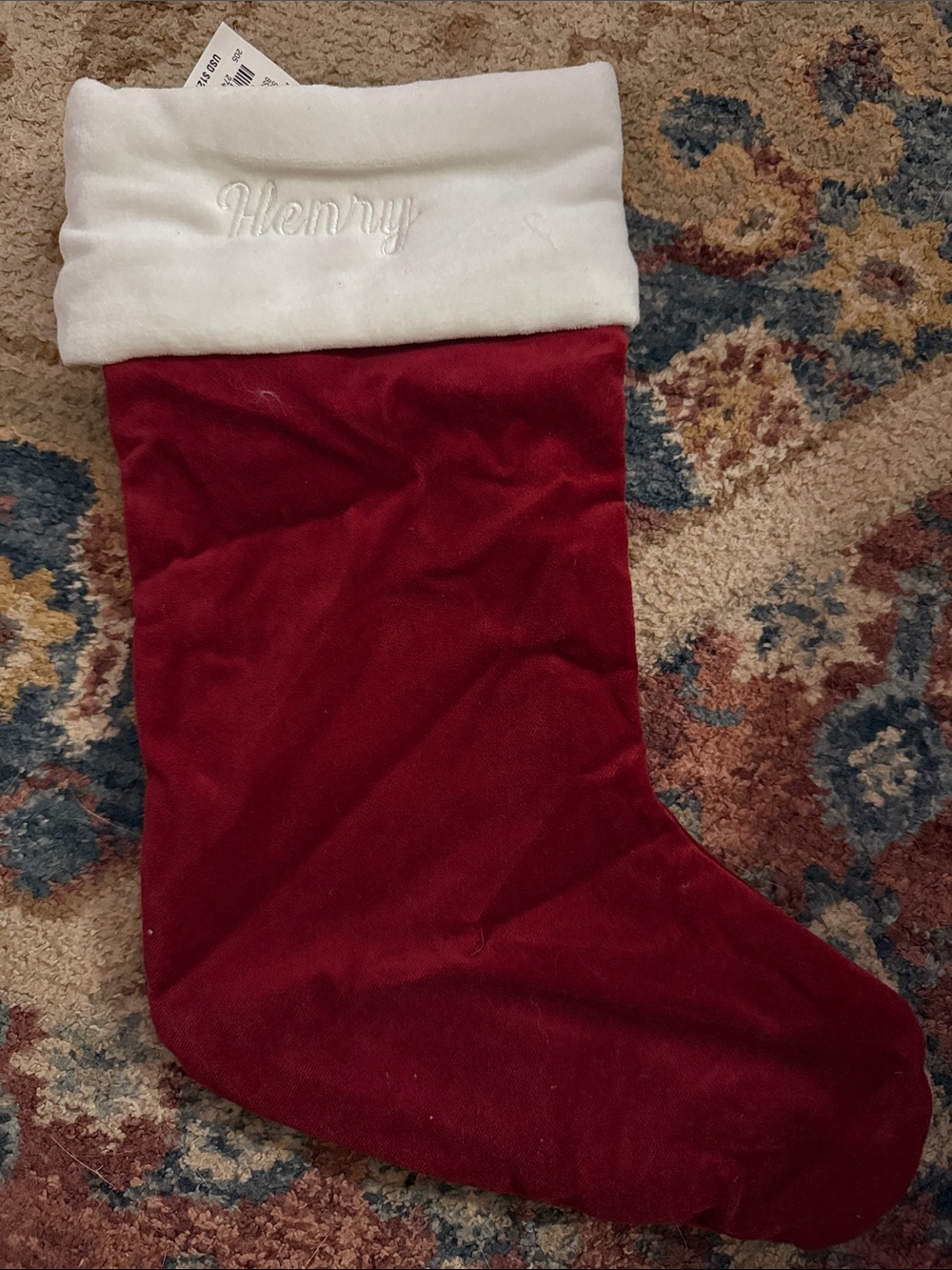 Pottery Barn Henry Stocking- Small